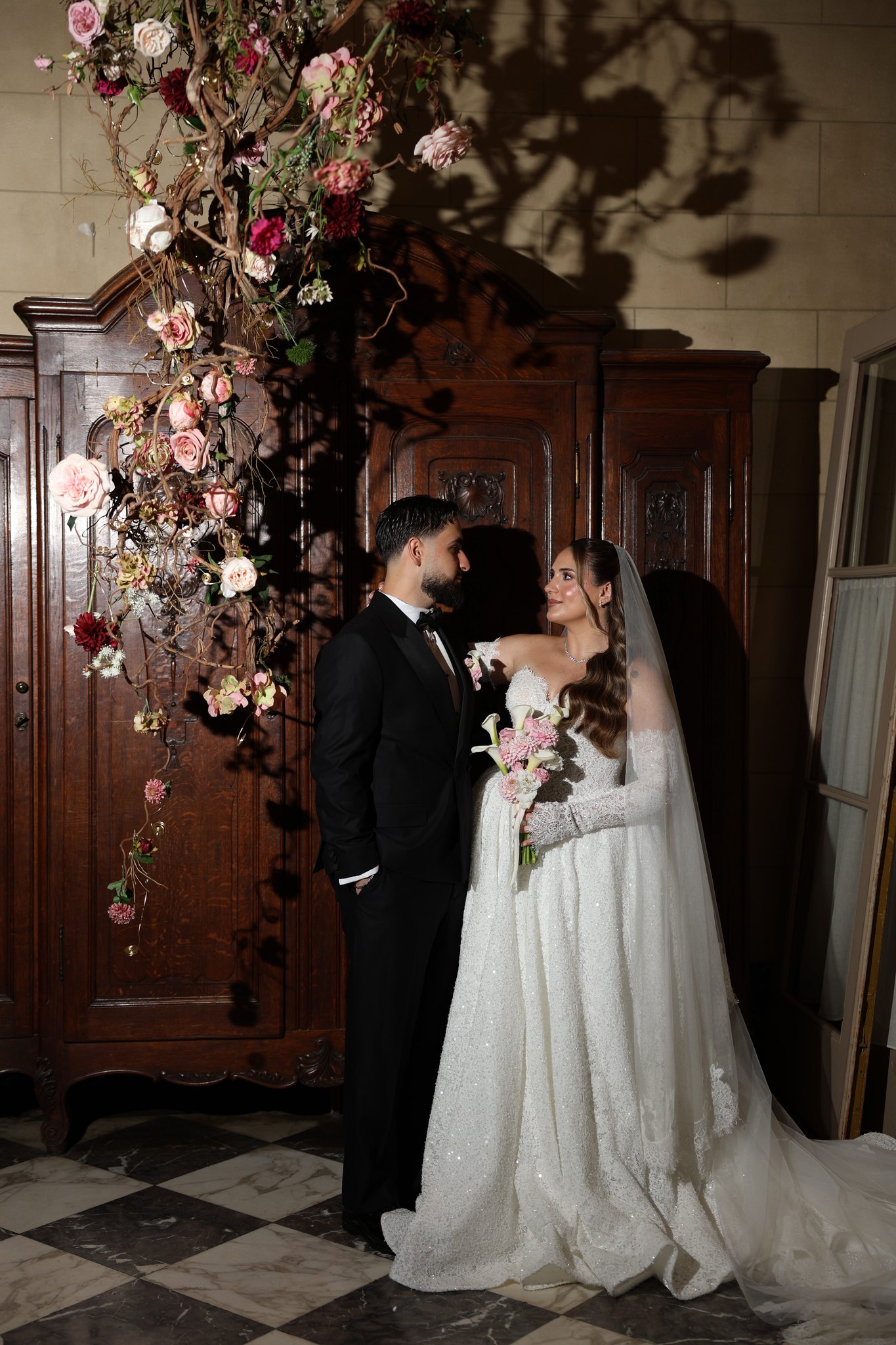 Aleyna & Memetcan, trouwfoto 1 in Kasteel Fruithof, Antwerpen