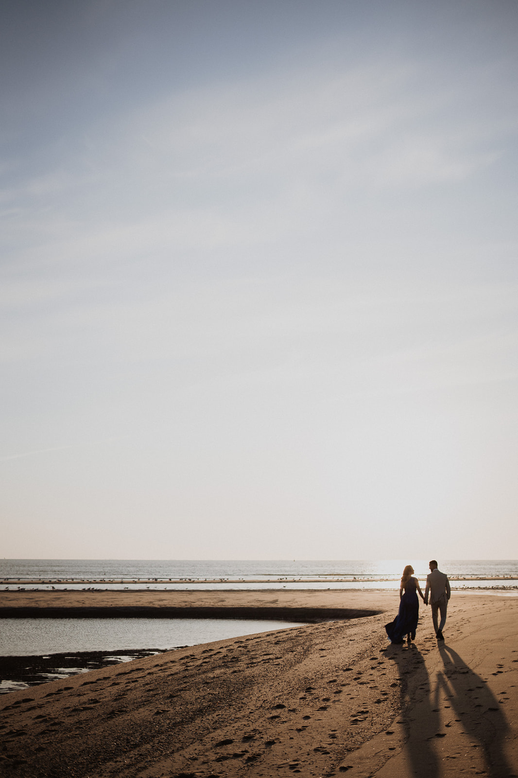 Simge & Ali, trouwfoto 2 in de Maasvlakte, Nederland